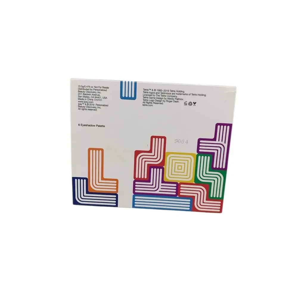 Tetris X Ipsy Game On 6-Eyeshadow Palette‎ Block Party Limited Edition Full Size